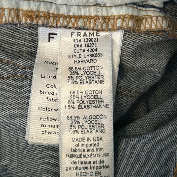 Frame Le High Rise Skinny Jeans, Sz 30 - Picture 5 of 10